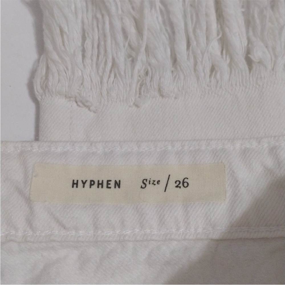 Pilcro and the Letterpress White Fringe Hem Jeans - Picture 10 of 10